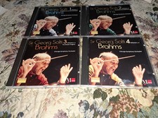 4 CD Sir Georg Solti Brahms Classica La Repubblica 