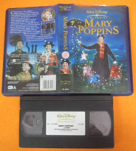 Vhs film mary poppins - poppins, i