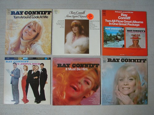 Lot vintage ray conniff - lot, of
