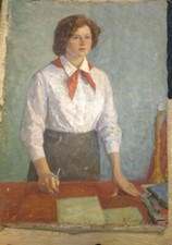 Dipinto olio antico. Quadro