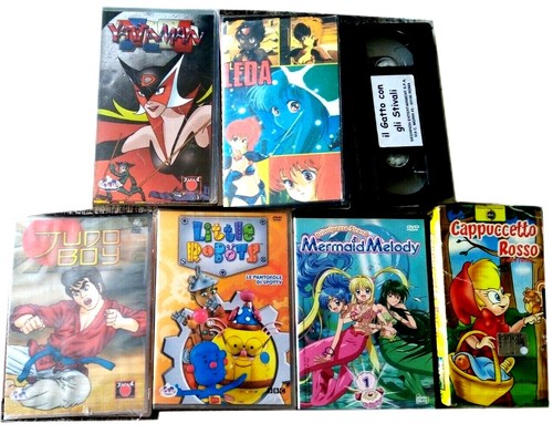 Lotto vhs dvd - vhs/dvd, anime