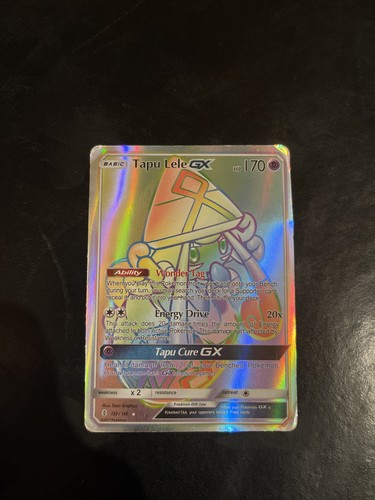 Carta pokemon tapu - carta,