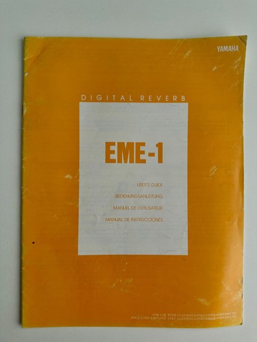 Yamaha eme digital reverb - digital,
