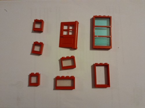 Lego porte finestre brick - e,