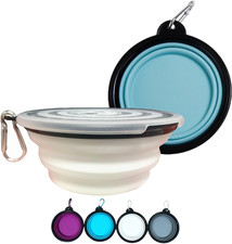 2 Pezzi Di Ciotole Pieghevoli