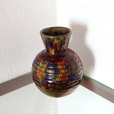 Vasetto vintage in ceramica design CIMA Deruta La Salamandra Perugia vaso