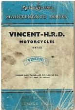 HRD VINCENT METEOR COMET
