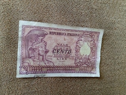 Banconota cento 100 lire - cento,