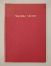 ALIGHIERO BOETTI, Catalogo Firmato e disegno