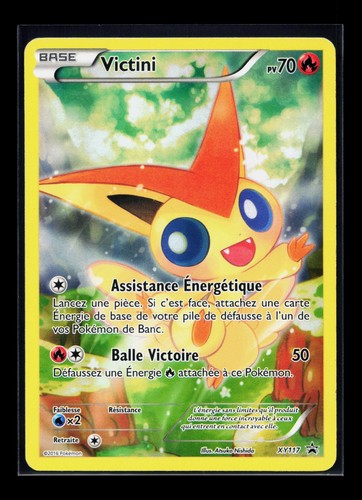 Carte pokémon victini - carte,