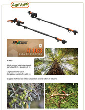 Valgarden XP10NP Potatore elettrico /  XT1023 Asta prolunga telescopica