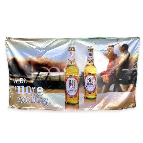Banner pubblicitario bitburger - pubblicitario,