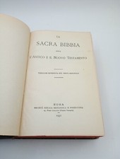 La sacra bibbia ROMA 1931