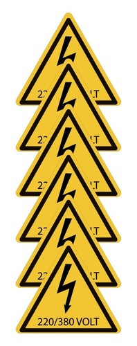 Kit adesivi triangolari - kit,