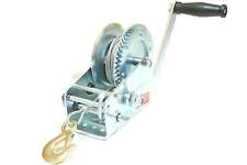 Argano manuale a manovella 1100 / 2200kg per rimorchio, quad, barca con cavo ...