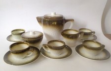 ♥ SERVIZIO da caffè VINTAGE DESIGN IN CERAMICA LAVENO P. PARESCHI  art deco'