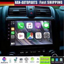 2+64GB Android 15 9 pollici autoradio GPS WIFI navigatore per Honda CRV 2007-2011