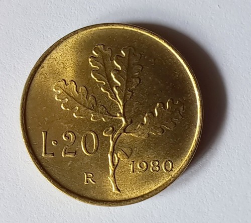 Moneta lire 1980 rarissima - moneta,