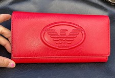 Emporio Armani Red Textured