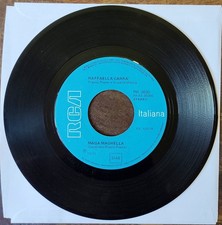 RAFFAELLA CARRÀ MAGA MAGHELLA PAPÀ 1971 Disco Vinile 45 7" Leggere Descrizione 