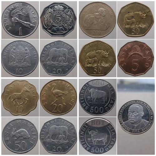 Tanzanie seni shilingi 1966 - seni,