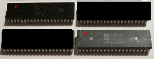Cpu microprocessore z80 varie - z80,,
