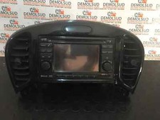 RADIO STEREO GPS NAVIGATORE USATA ORIGINALE NISSAN JUKE ANNO 2012 (7612830090)