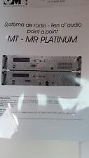 OMB MT MR PLATINUM LINK RECEIVE RTX SISTEMA DI RADIO 200-960 MHZ COMPLETO NUOVO