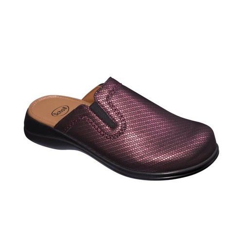 Scholl slippers bordeaux - scholl,