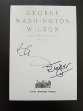 Brian may signed promo card - signed,