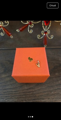 Dodo ciondolo lettera oro - dodo,