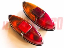 FANALI POSTERIORI + CUFFIE FIAT 1100 103 H - D - 850 FAMILIARE ORIGINALI USATI