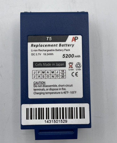 Batteria artisan 5200 mah - t5,