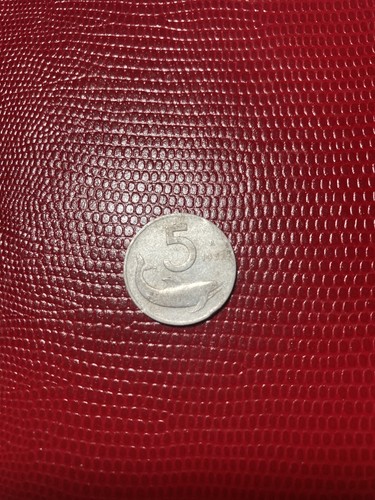 Moneta lire delfino - 5,