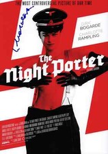 LILIANA CAVANI Foto Stampata Autografata Signed Photo PROOF The Night Porter