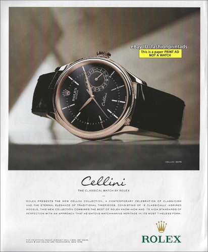 Rolex annuncio stampa pagina - stampa, 1