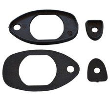 4 GUARNIZIONI MANIGLIE ESTERNE PORTE FIAT 500 F L R  EPOCA