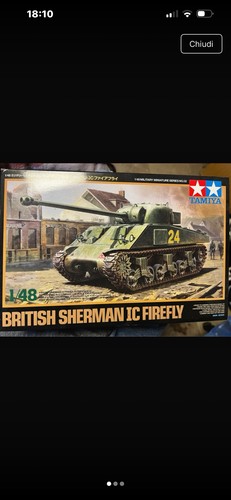 Modellino british sherman - modellino,