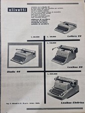 1953 PUBBLICITÀ OLIVETTI