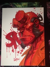 Carta originale Hellboy Dark