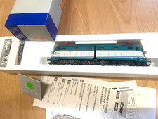 ROCO HO Locomotiva elettrica corrente continua E 636.264 FS n. 63632 scatola originale mai usata modello da collezione