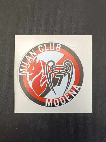 Adesivo milan club modena - club,