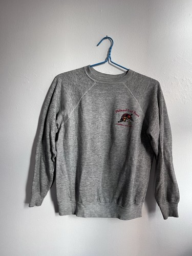 Felpa vintage anni grigia - 80,