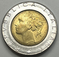 Italy / 500 Lire / 1990-R /