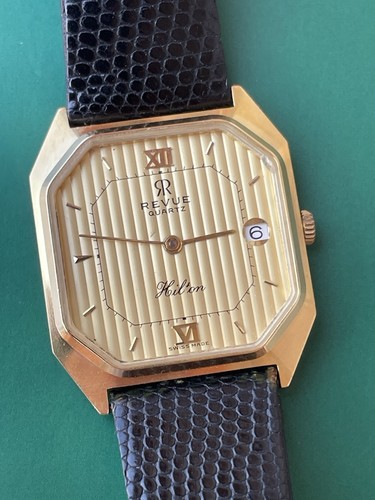 Orologio oro 18kt revue - orologio,