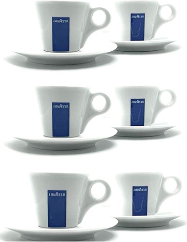 Tazza piattino lavazza - x6,