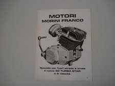 advertising Pubblicità 1971 MOTORE MORINI TURBO STAR 50