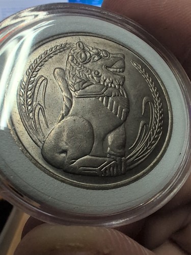 Moneta dollaro singapore 1968 - singapore,
