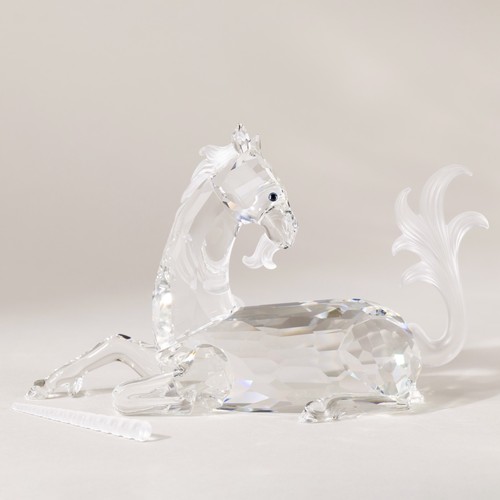 Figurina unicorno cristallo - figurina,