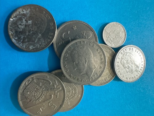 Lotto spagna monete - lotto, n.8